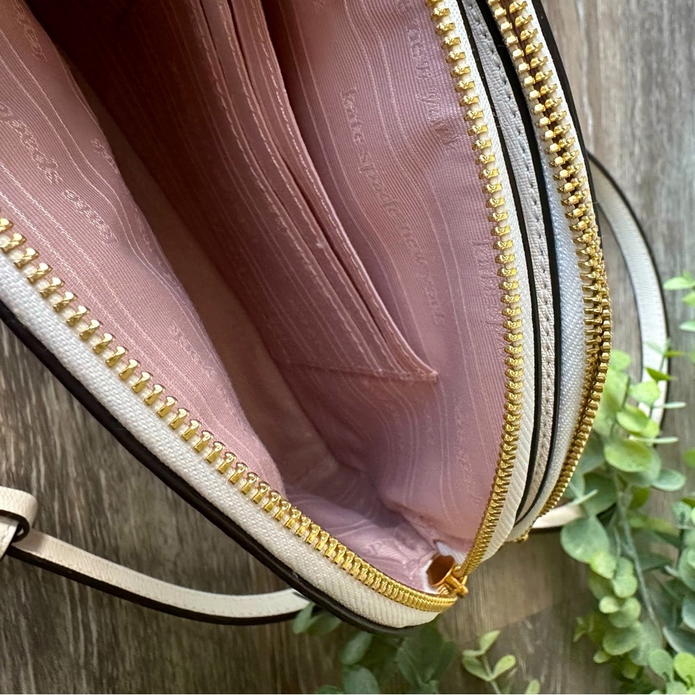 NWT Kate Spade Hearts Double Zip Dome Crossbody - Picture 7 of 10